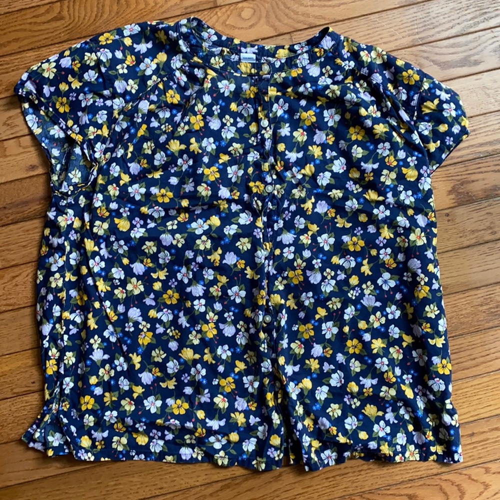 Floral button up from Old Navy